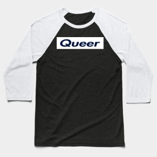 SUPER QUEER LOGO Baseball T-Shirt